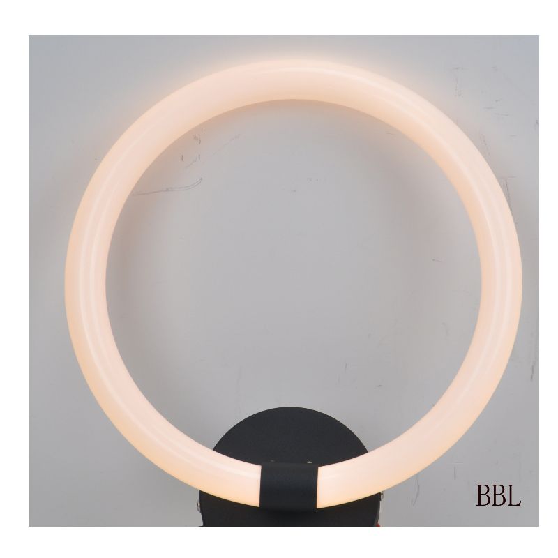 LED Wandleuchte mit Acrylrundering
